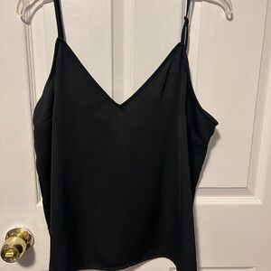 a new day Black Camisole Top